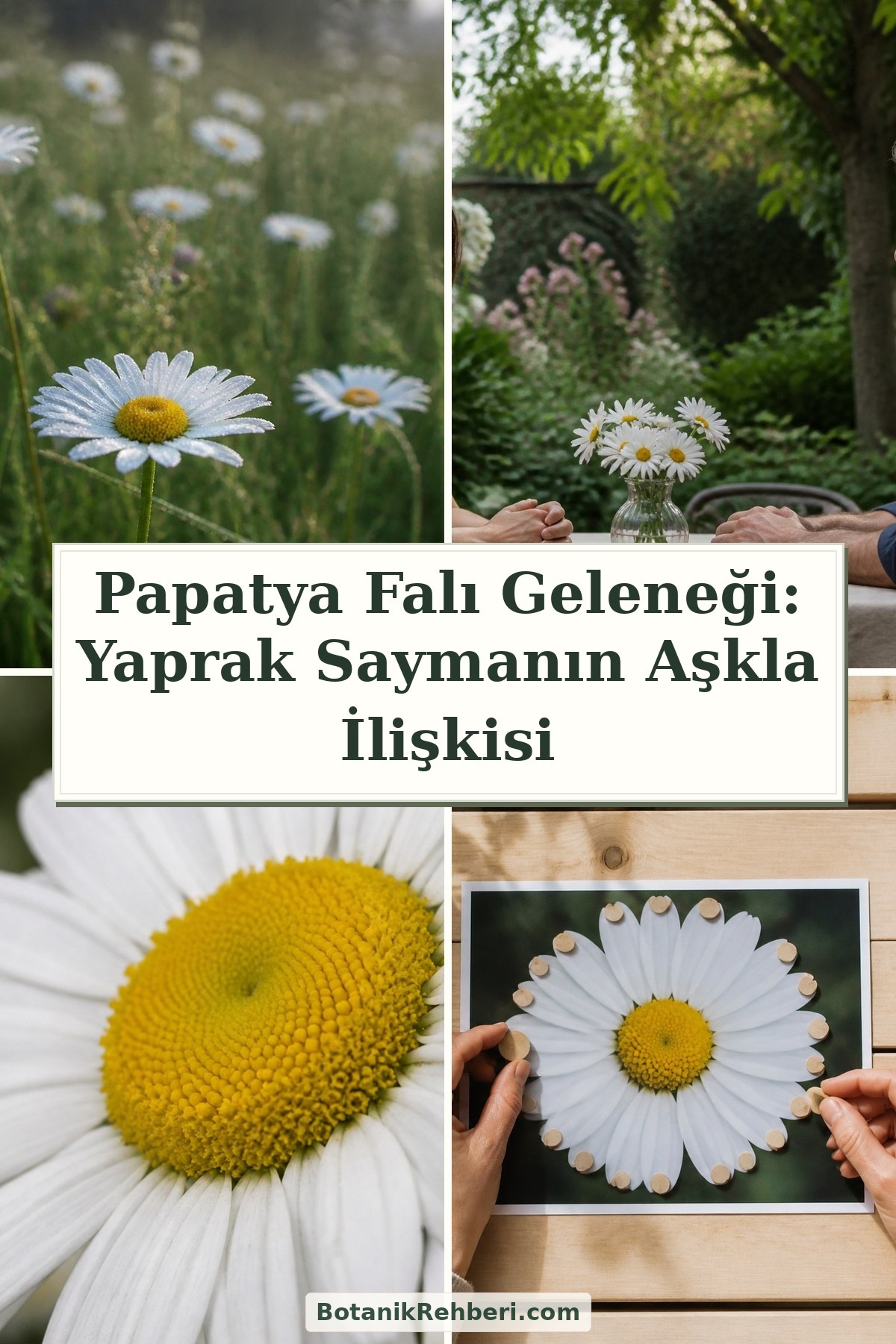Papatya Falı Geleneği: Yaprak Saymanın Aşkla İlişkisi — dörtlü konu kapağı